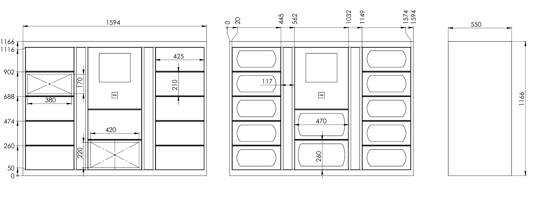 food warmer parcel locker