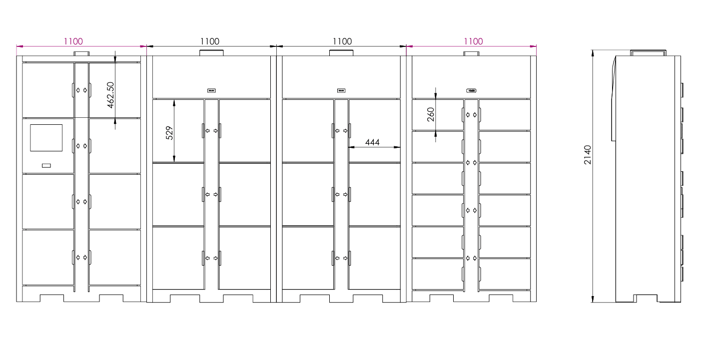 refrigerated locker