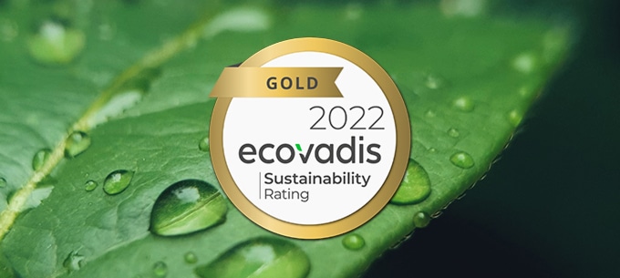SandenVendo Was Awarded GOLD EcoVadis Medal 2022.