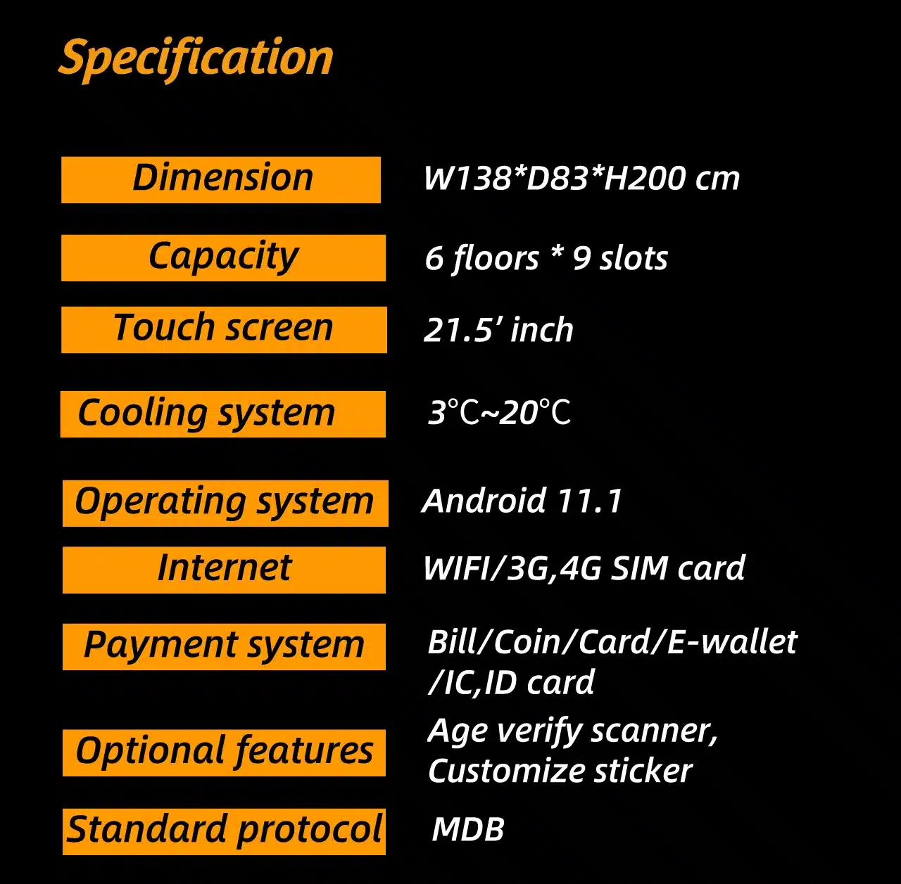 Cup noodle vending machine with hot water supply snack and drink vending machine for sale, it can hold 120-180 cupnoodles Cupnoodle vending machine, hot water vending machine, snack and drink vending machine