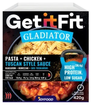 GLADIATOR Pasta + chicken + Tuscan sauce