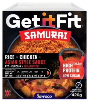 SAMURAI Rice + chicken + Asian sauce