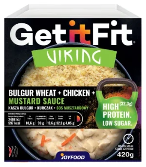 VIKING Bulgur + chicken + mustard sauce