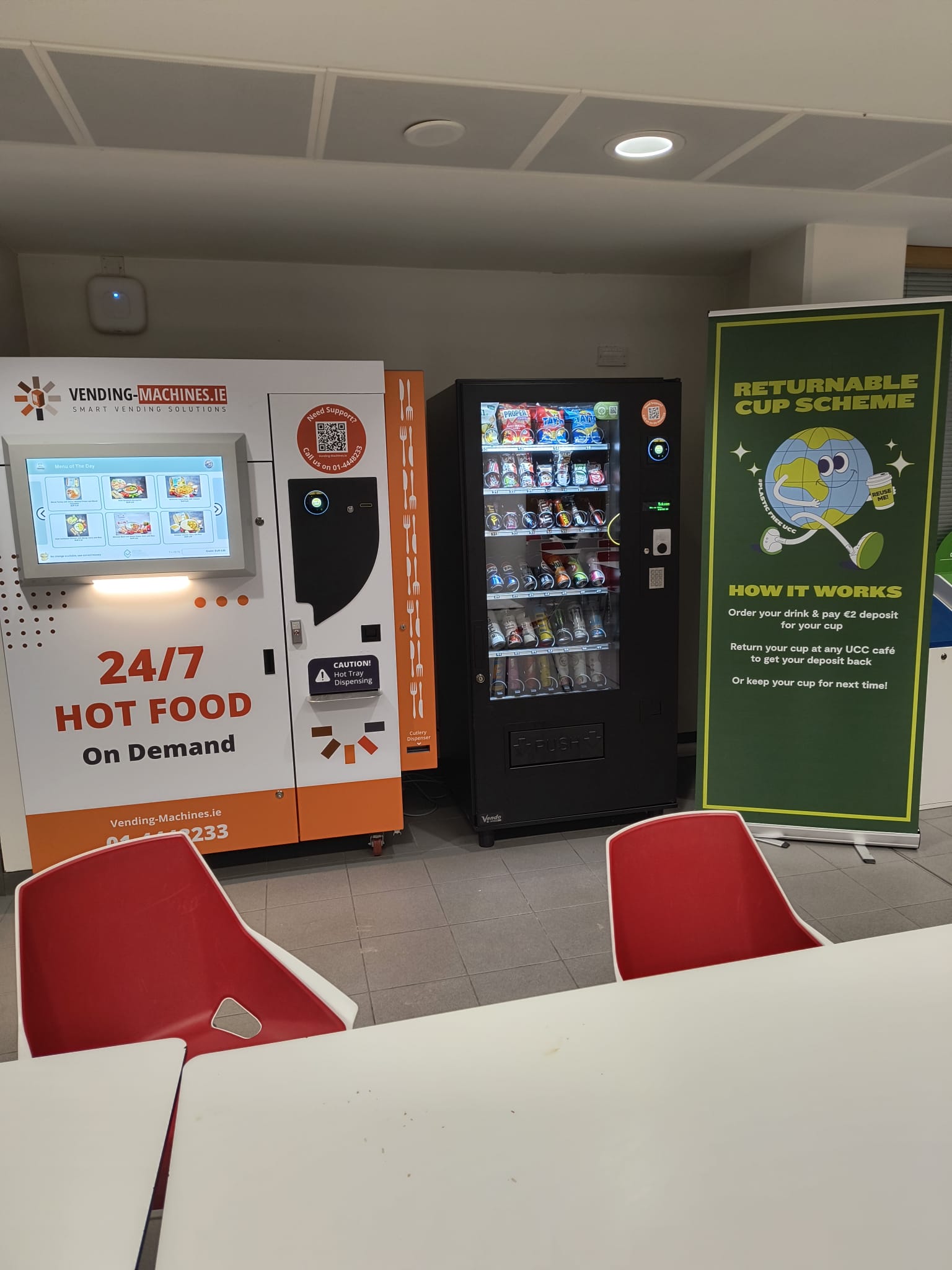 Can Vending Machines Track Customer Purchase Frequency?