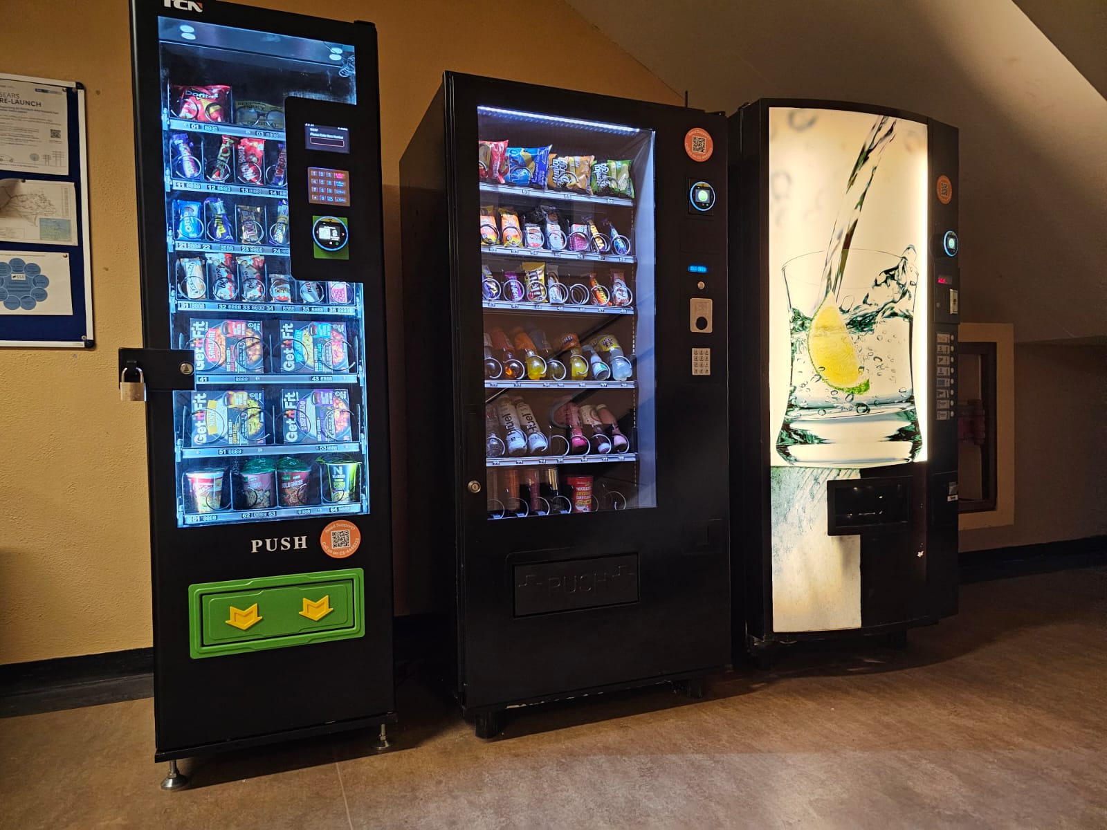 Can Vending Machines Provide Health or Nutritional Tips?