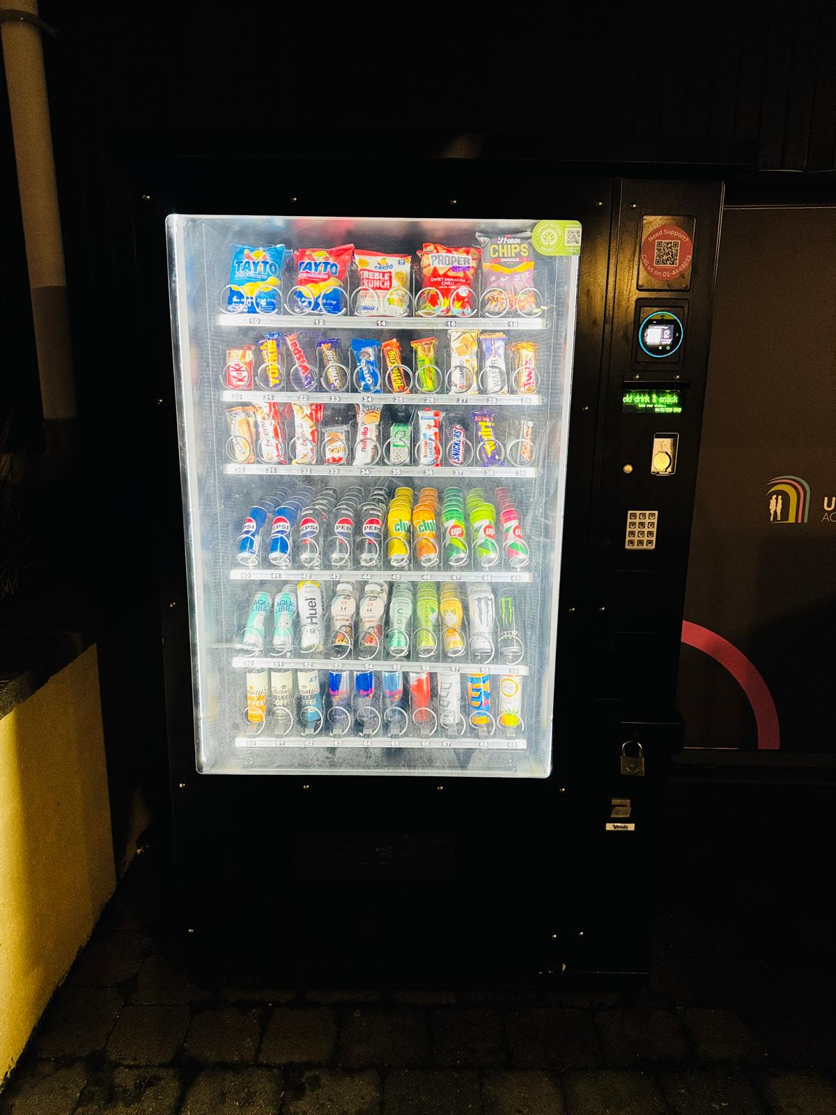 Can Vending Machines Show Ingredients or Allergens?