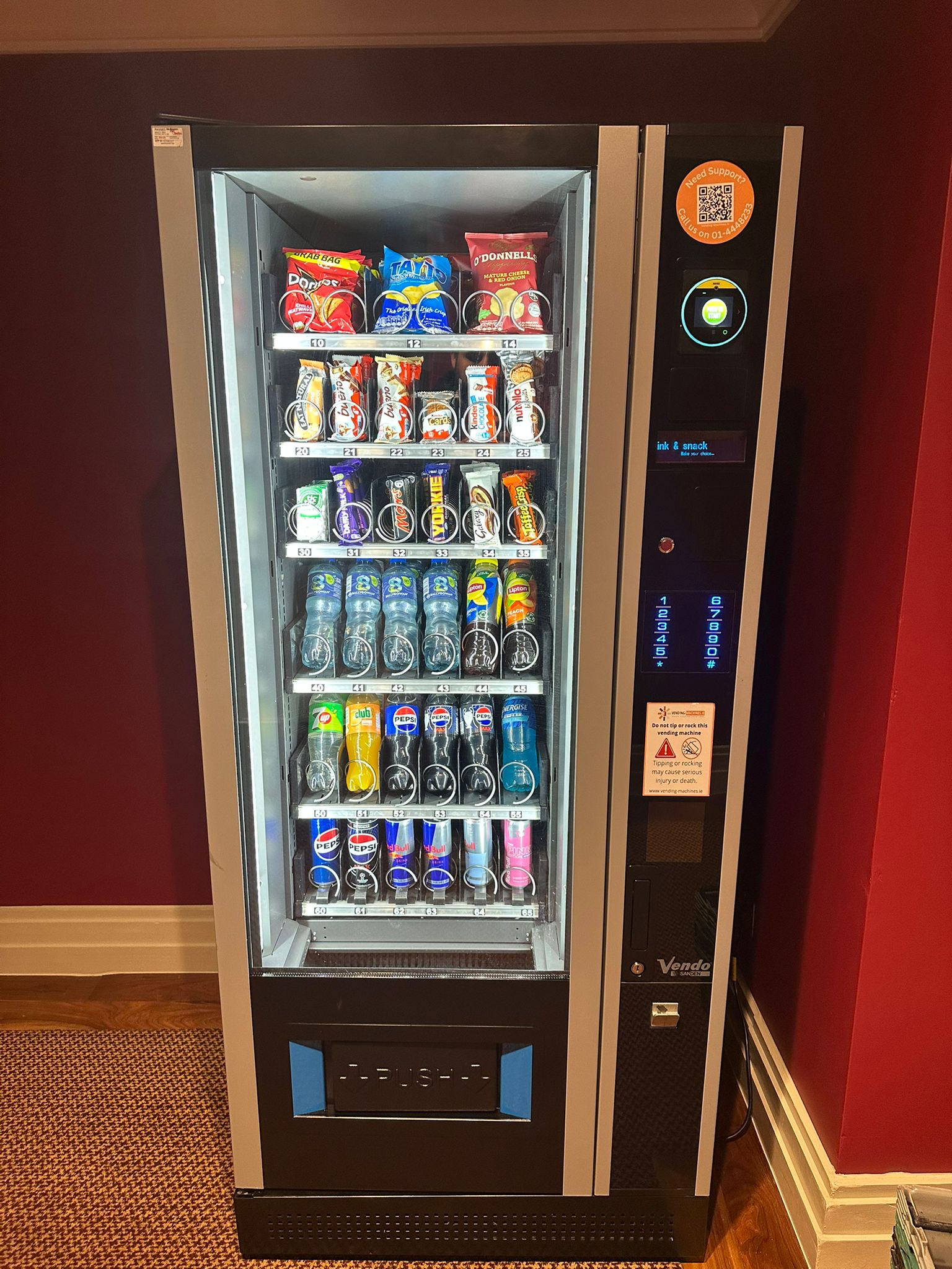What Security Protects a Vending Machine in Busy Areas?