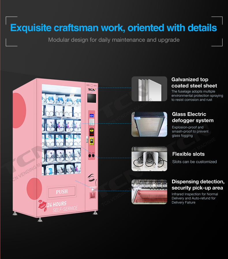 lips skin care vending machine