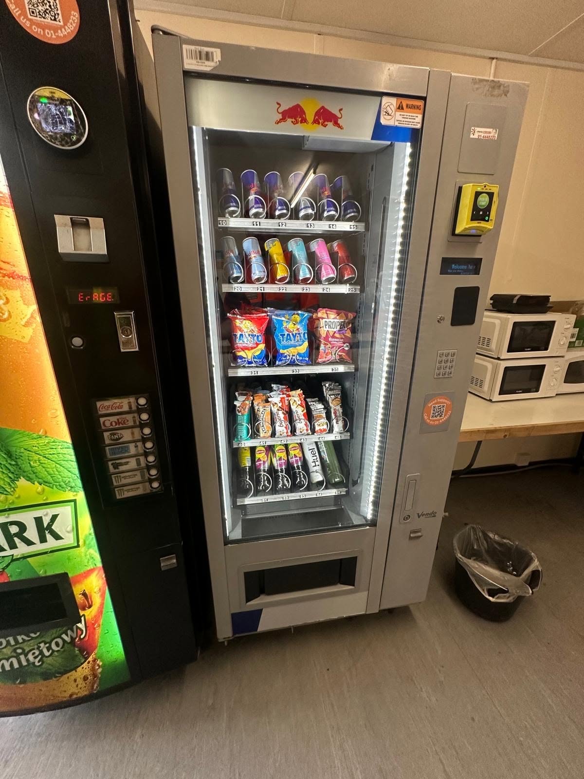 Can Vending Machines Offer Product Sampling?