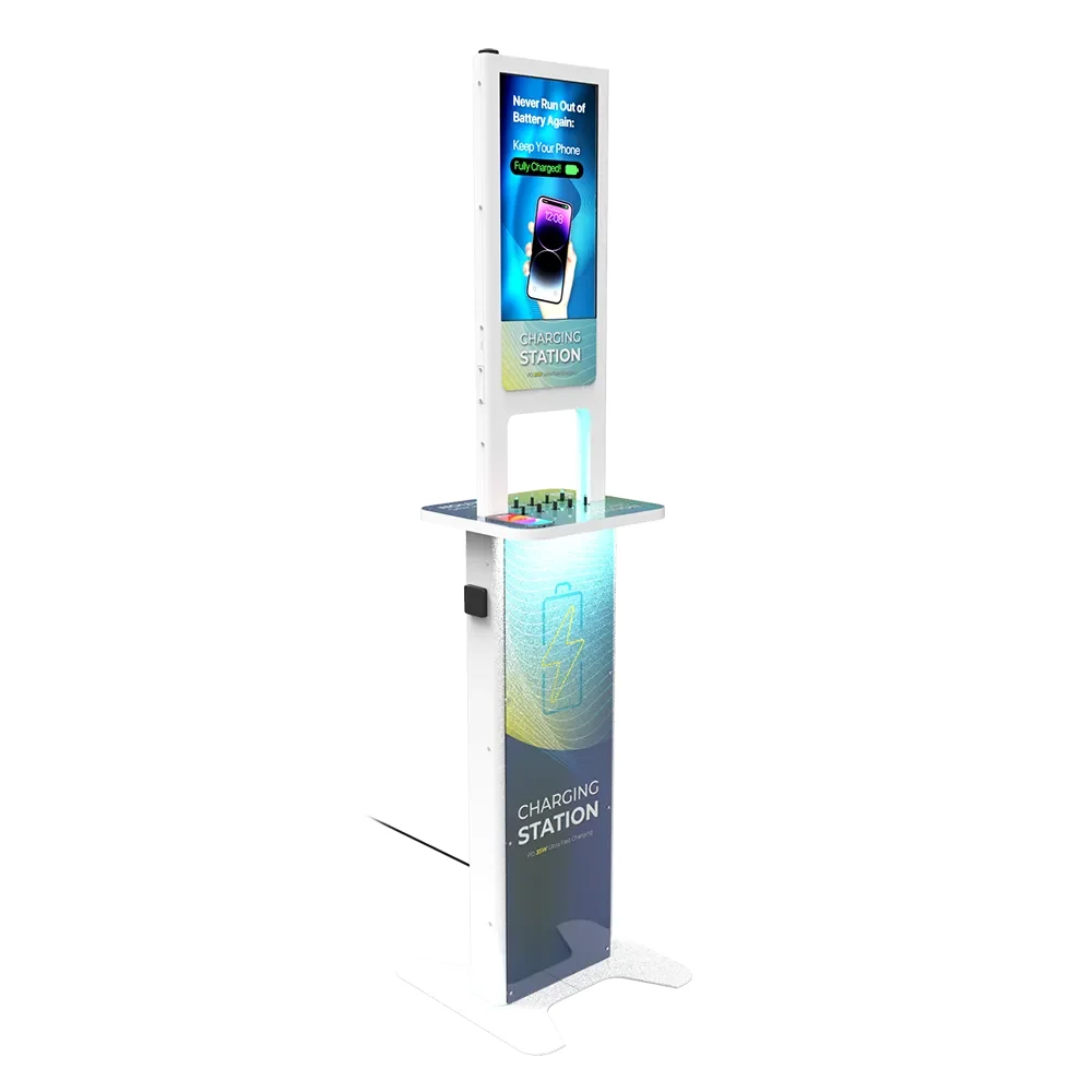AXI Double-sided digital charging kiosk