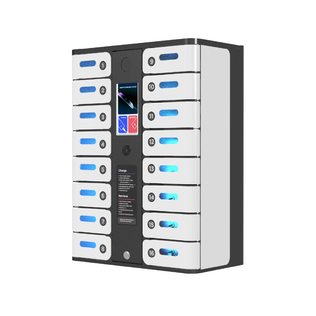 MAX 16-bay mobile charging locker