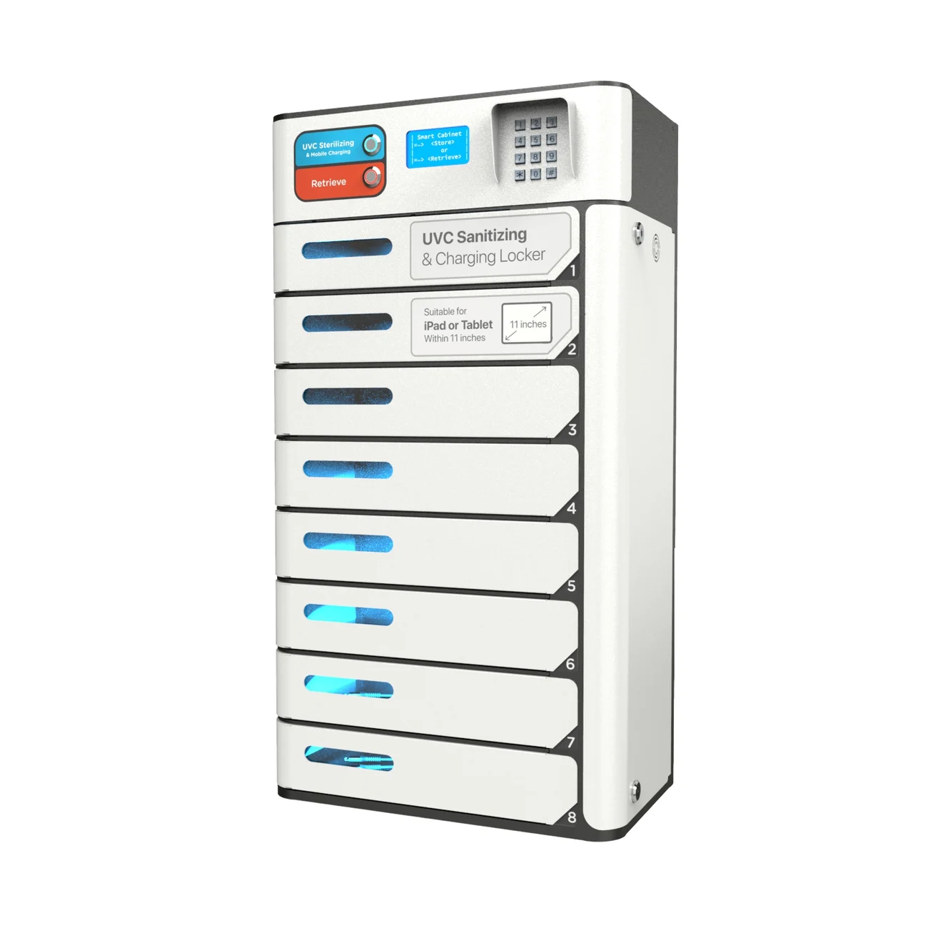 VOX 8-bay tablet charging locker