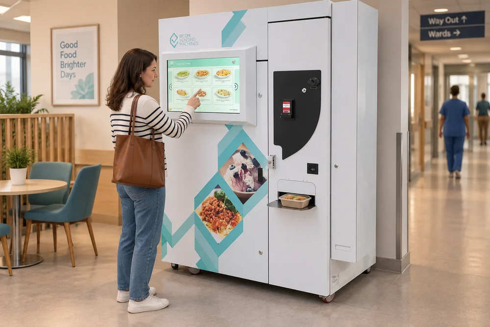 A warm meal during a hospital visit