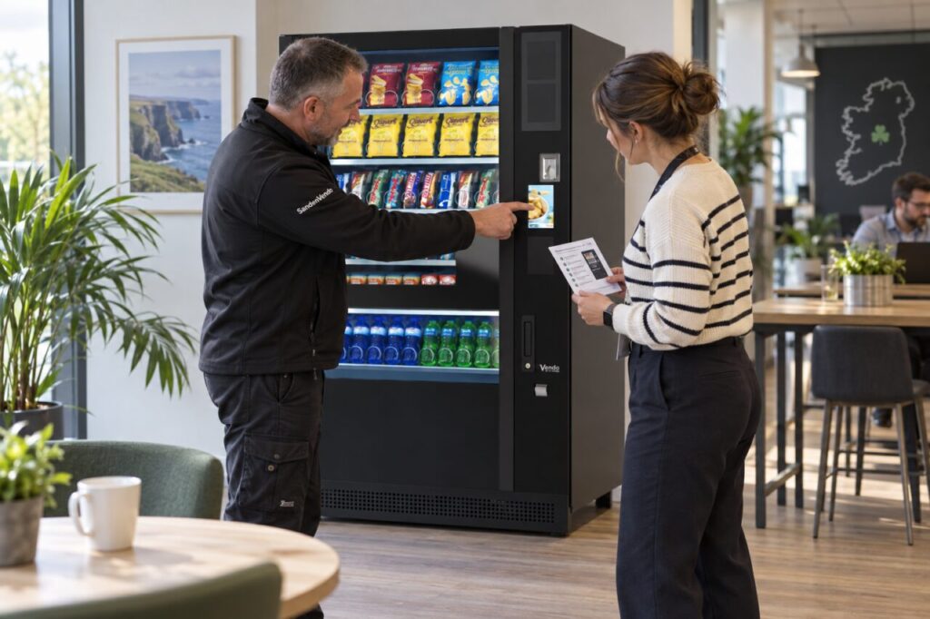New site contact receives a practical vending refresher