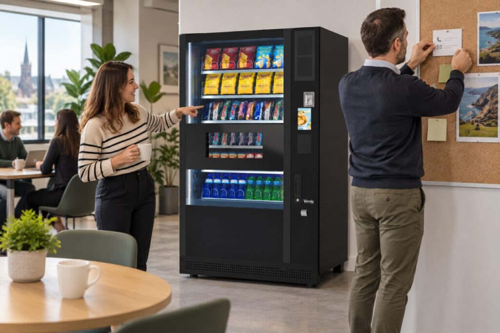 Site host updates routine and urgent vending contact information