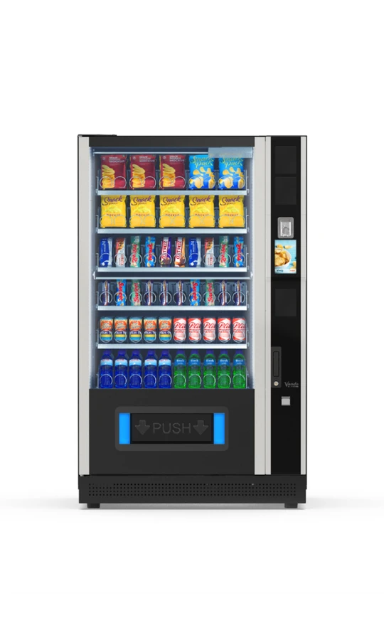 SandenVendo G-Snack Design Touch catalogue machine