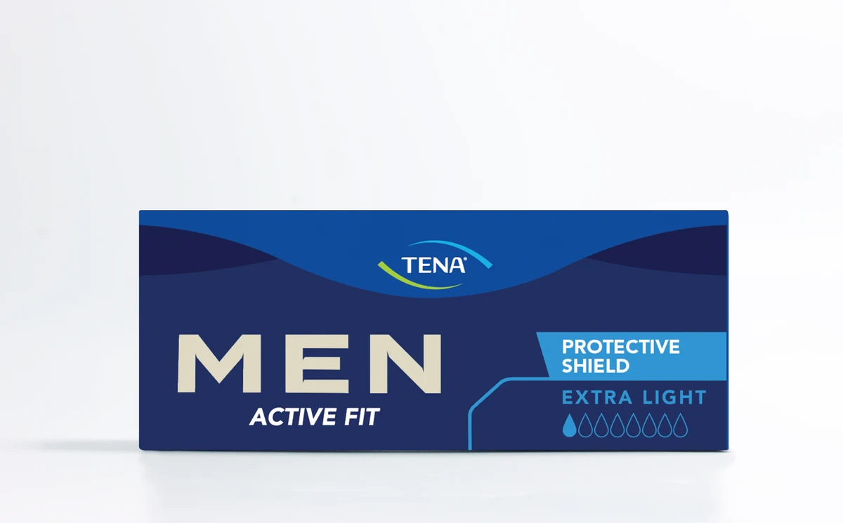 TENA Men Protective Shield · Extra Light vending pack