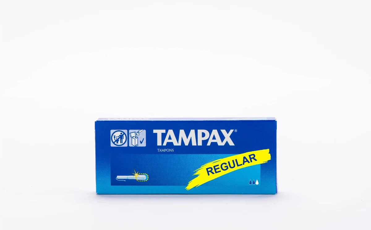 Tampax Regular Applicator Tampons vending pack