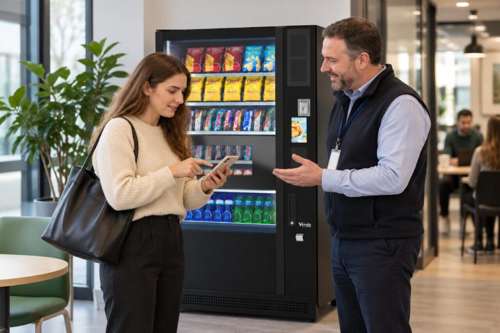 Customer discusses a refund response with a vending site host